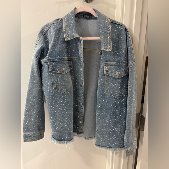 Hot & Delicious Jackets & Blazers - Hot & Delicious Blue Denim Jacket